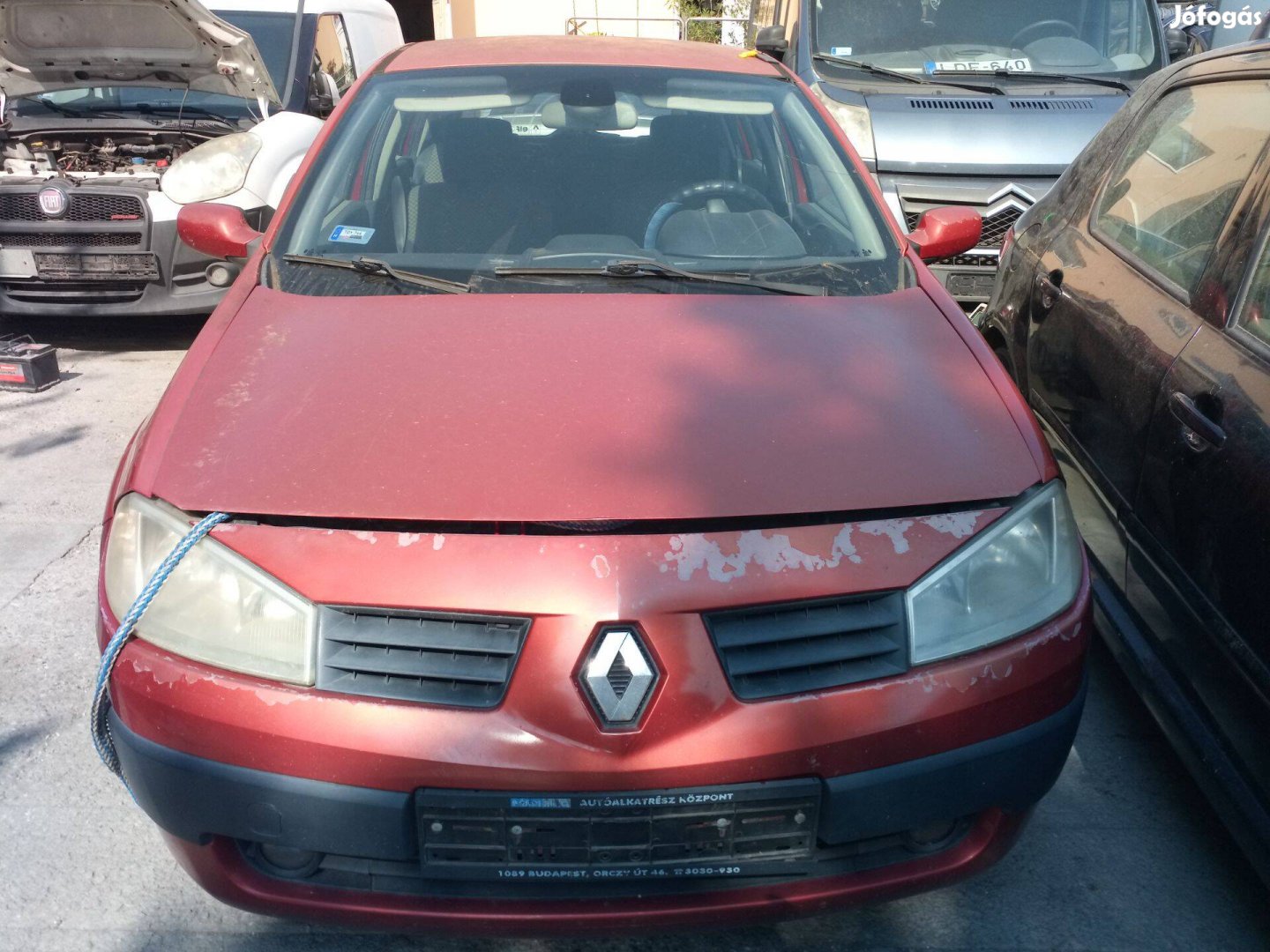 Renault Megan bontás, csomagtér ajtó, hátsó lökhárító
