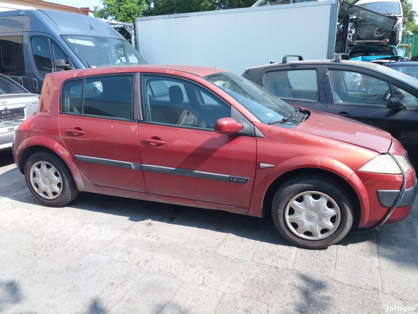 Renault Megan bontás, motor és alkatrészei, fűzött blokk, hengerfej