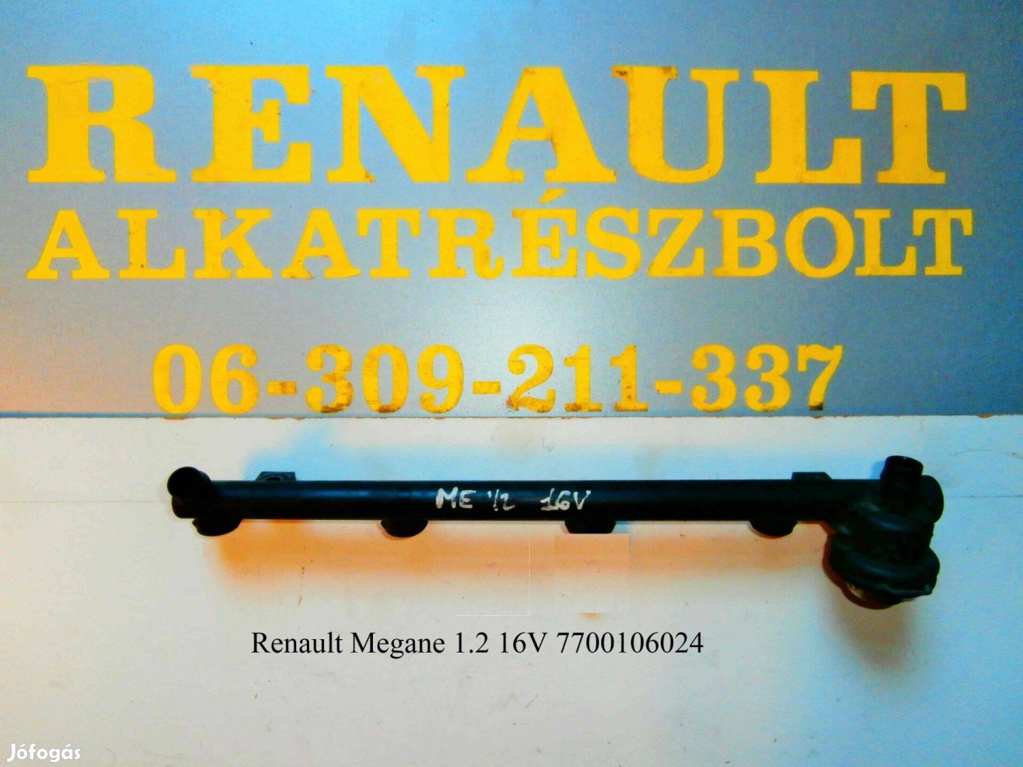 Renault Megane 1.2 16V injektor 7700106024