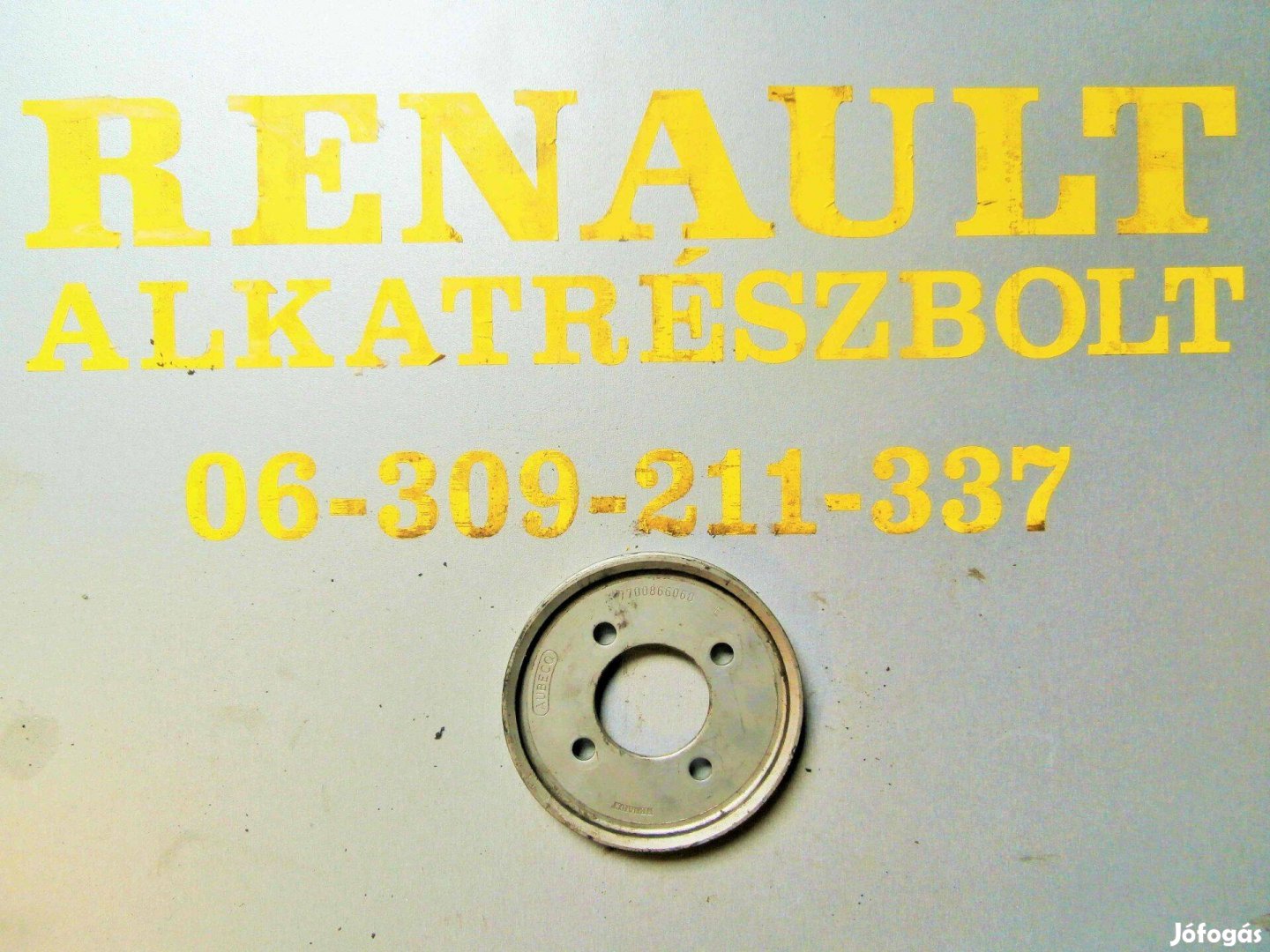 Renault Megane 1.6 8V 7700866060 szervótárcsa