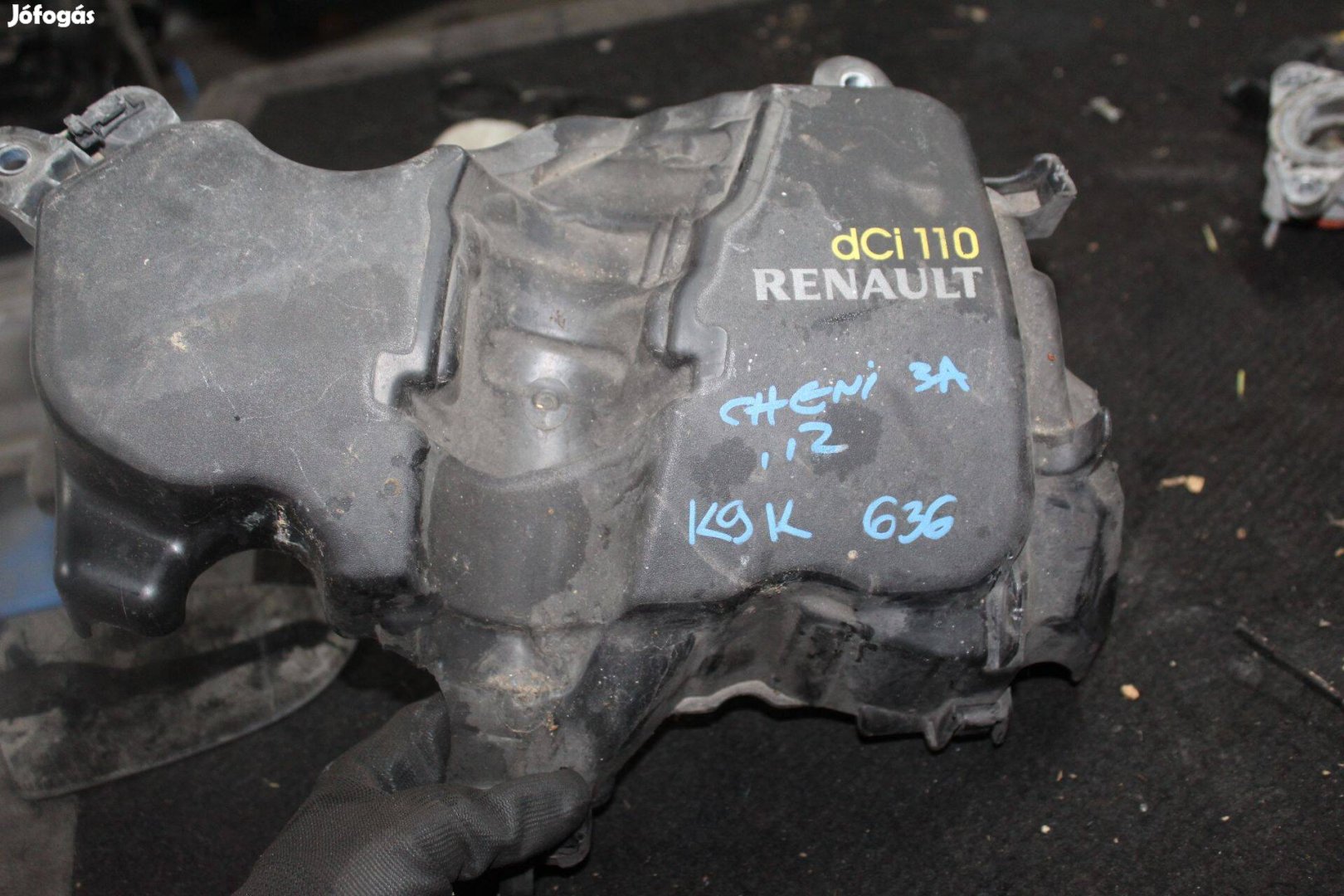 Renault Mégane 2013 1.5D K9K636 motorburkolat 175B10888R