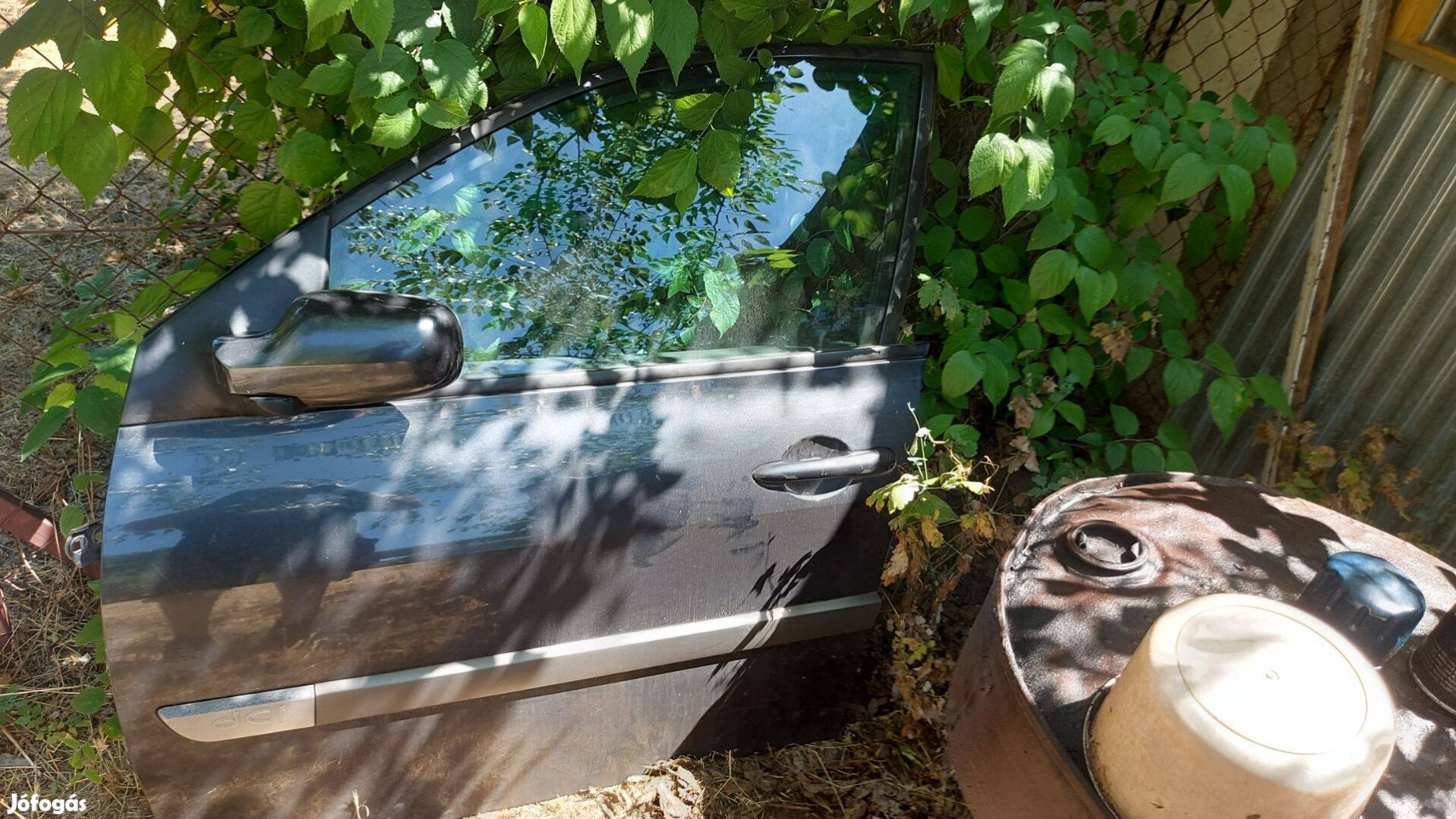 Renault Megane 2 2006 TE866 szürke ajtó , sárvédő , intercooler