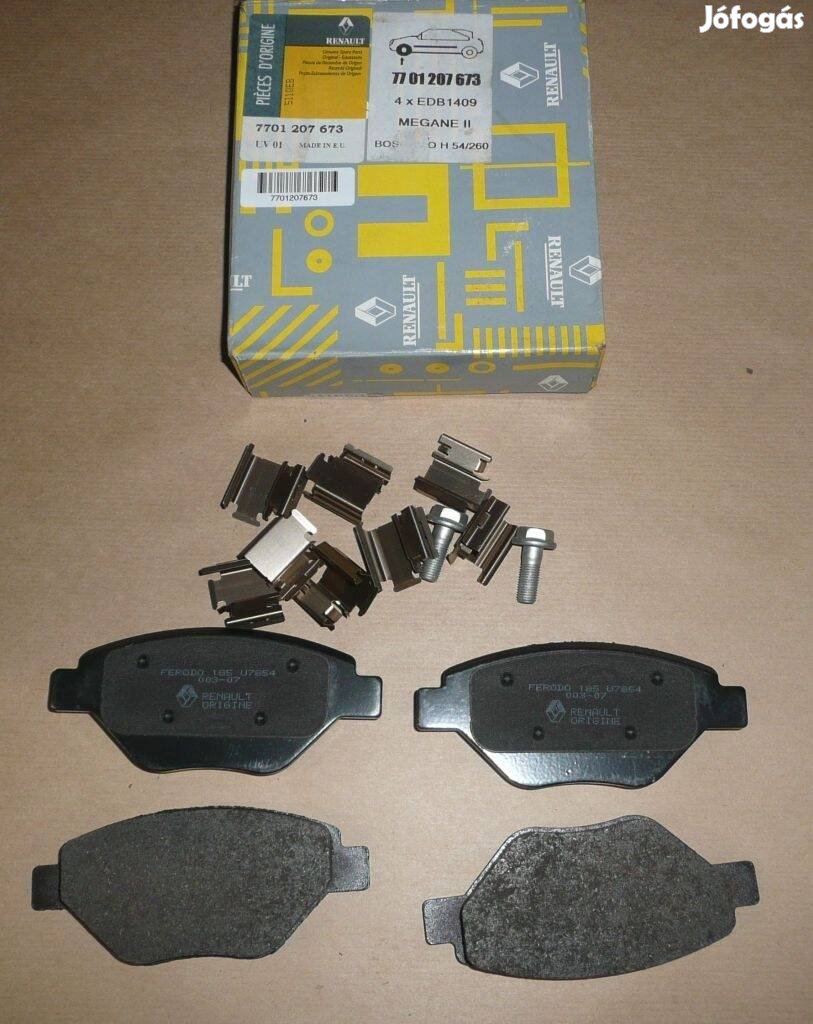 Renault Megane 2 Gyári első fékbetét 