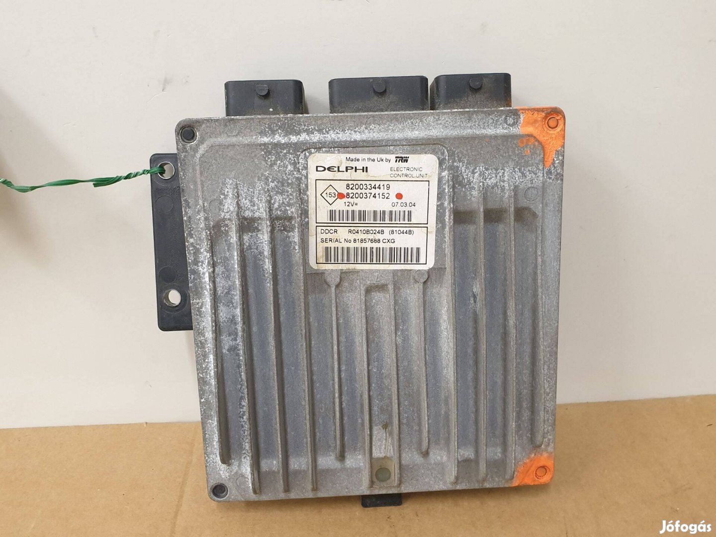 Renault Megane 2, Delphi 8200374152, Ecu, / 902 / motorvezérlő