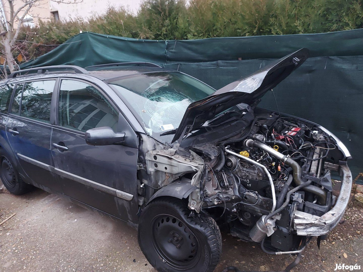 Renault Megane 2 bontás TE866 szürke