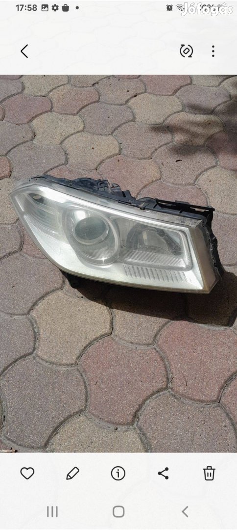 Renault Megane 2 jobb első fényszóró