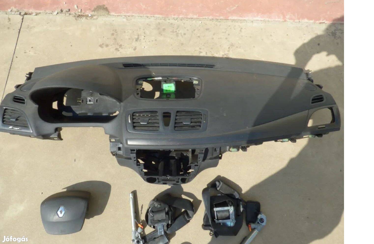 Renault Megane 3 légzsák szett 2009-