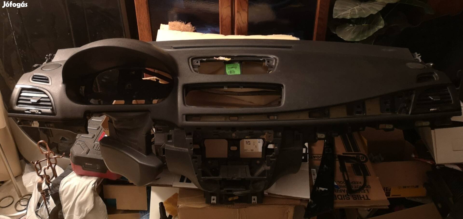 Renault Megane 3 műszerfal héj légzsákkal