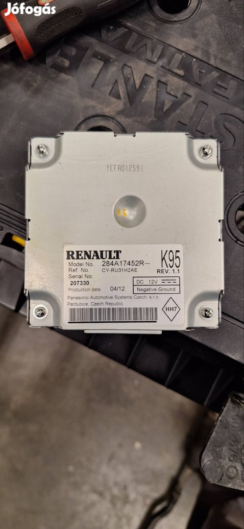 Renault Megane 3 tolató kamera vezérlő modul 284A17452R