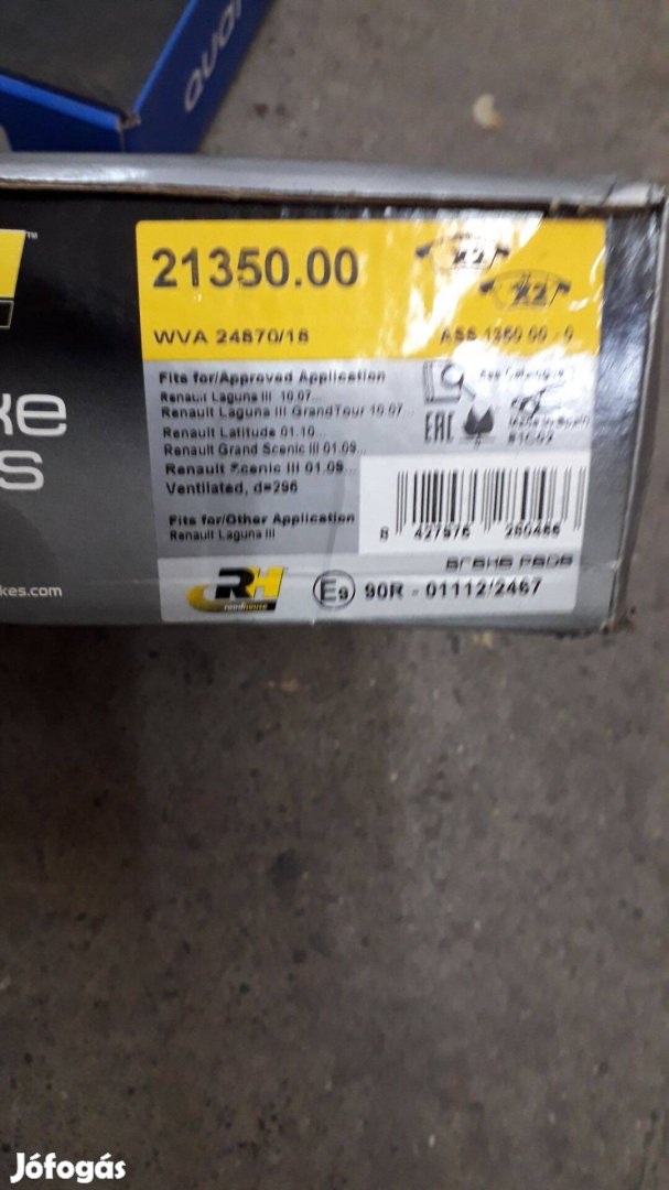 Renault Megane Clio fékbetét garnitura