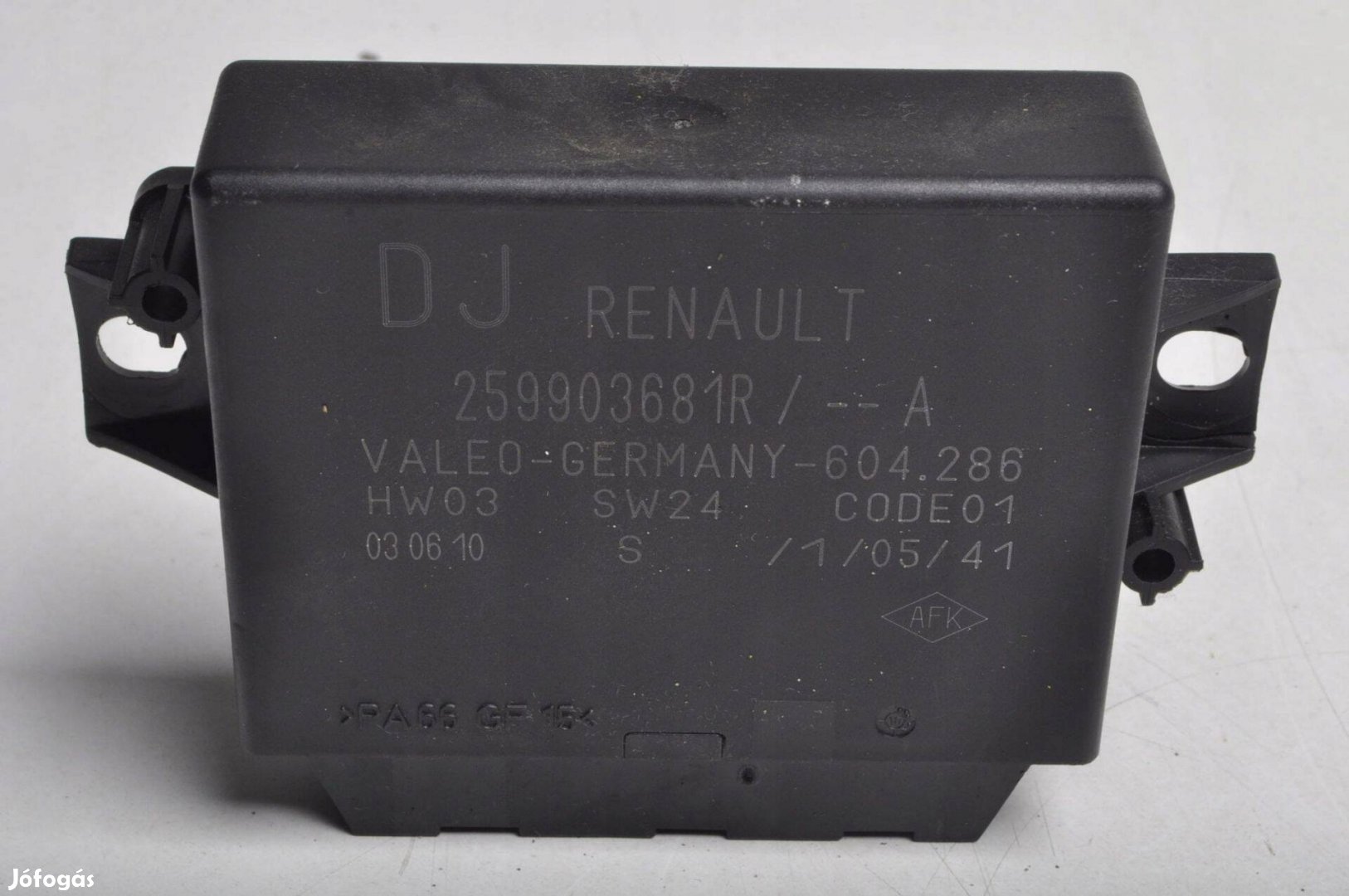 Renault Megane III PDC parkradar vezérlő elektronika 259903681R