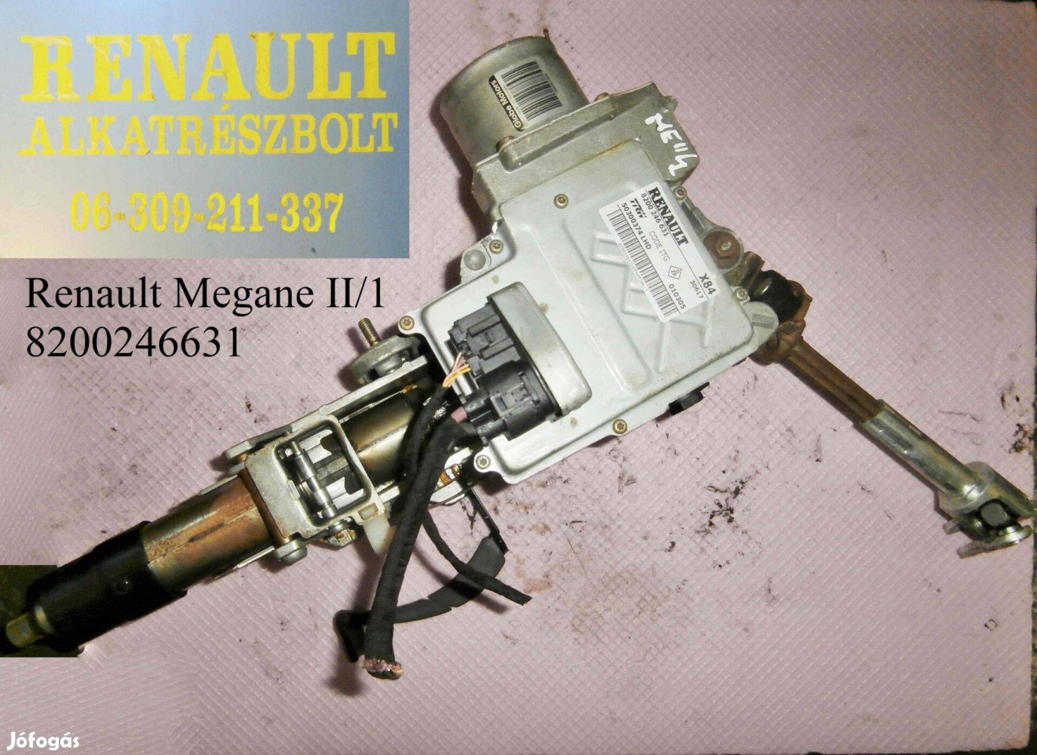 Renault Megane II/1 8200246631 kormányszervó