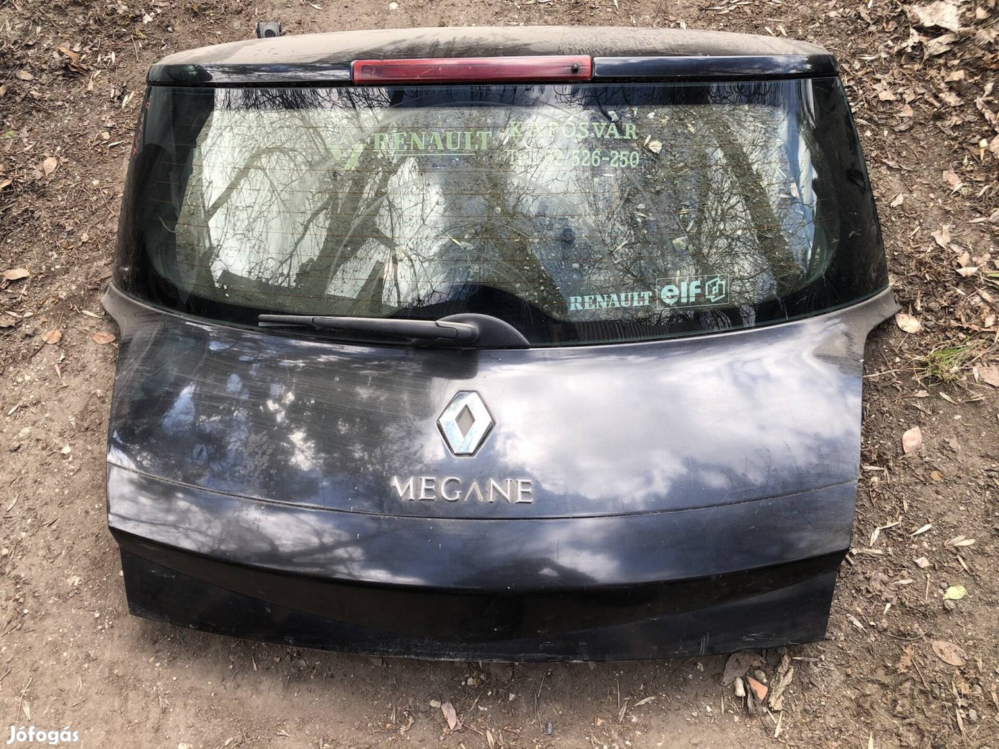 Renault Megane II 2 csomagtér ajtó fekete 