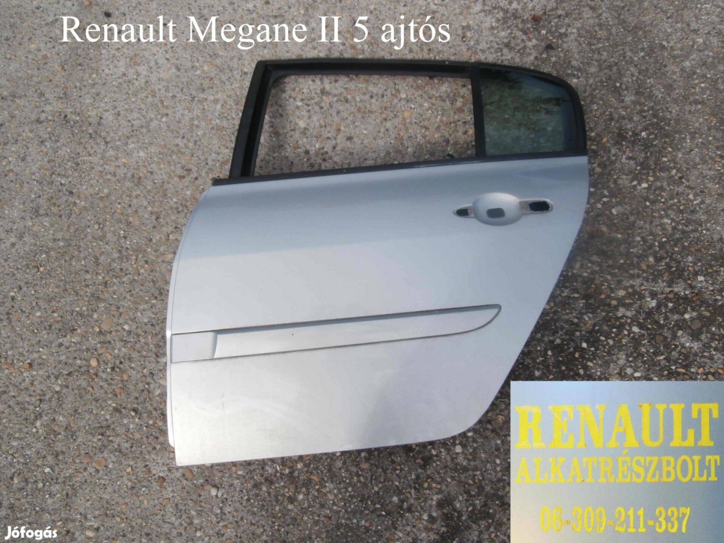 Renault Megane II 5 ajtós bal hátsó ajtó