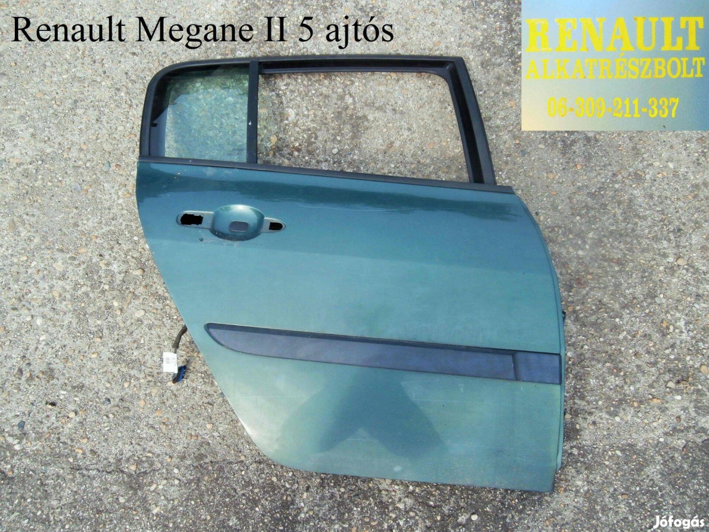 Renault Megane II 5 ajtós jobb hátsó ajtó