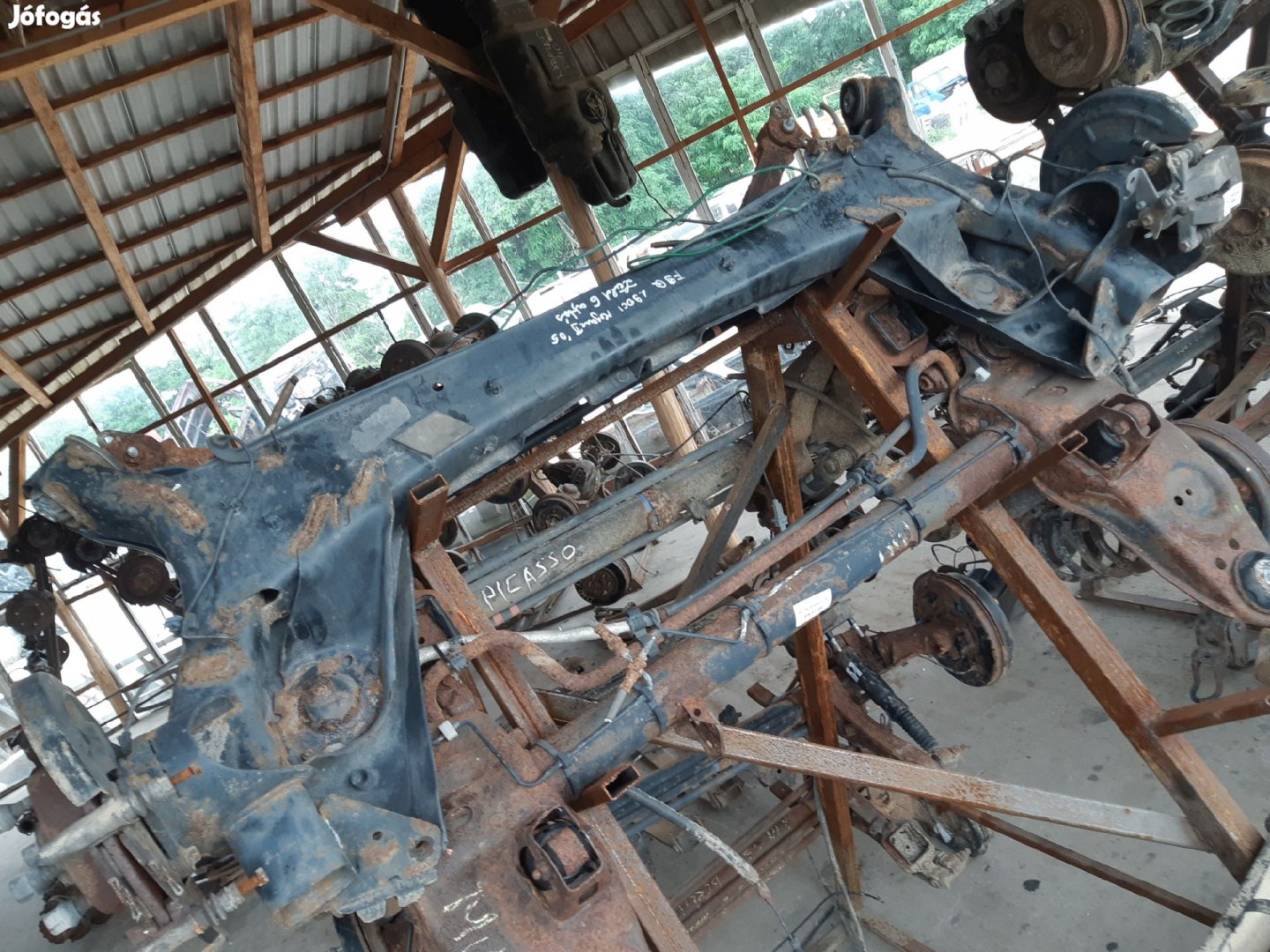 Renault Megane II Hátsó Híd Tárcsafékes