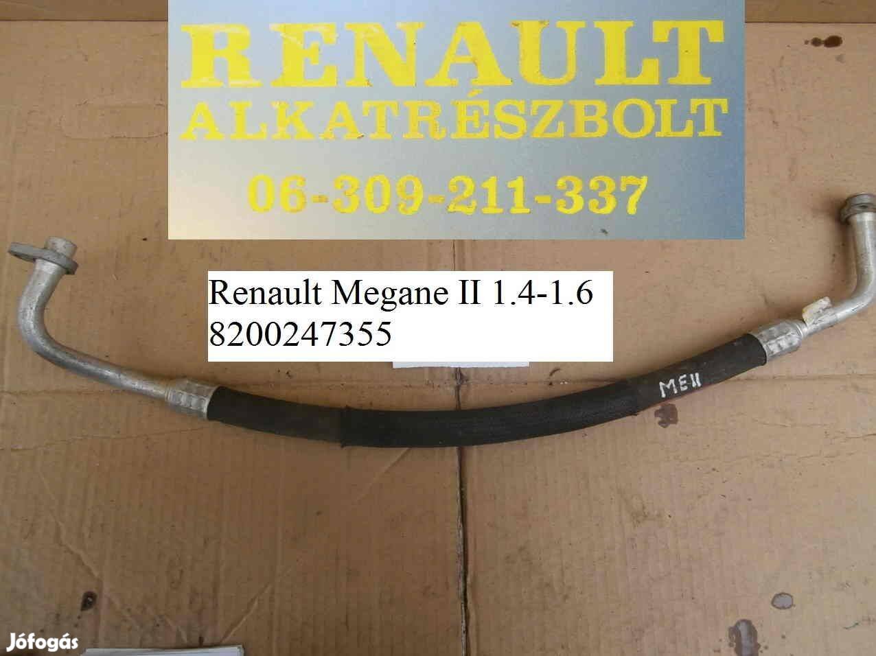 Renault Megane II. 1.4-1.6 klímacső 8200247355