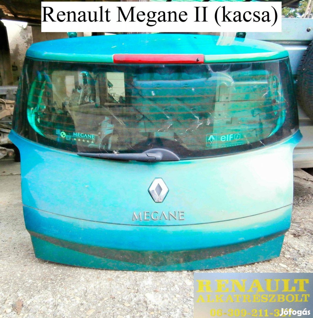 Renault Megane II (kacsa) csomagtér ajtó