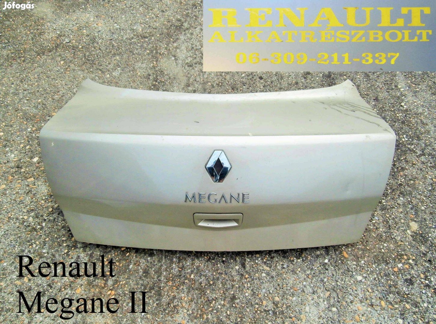 Renault Megane II csomagtérajtó