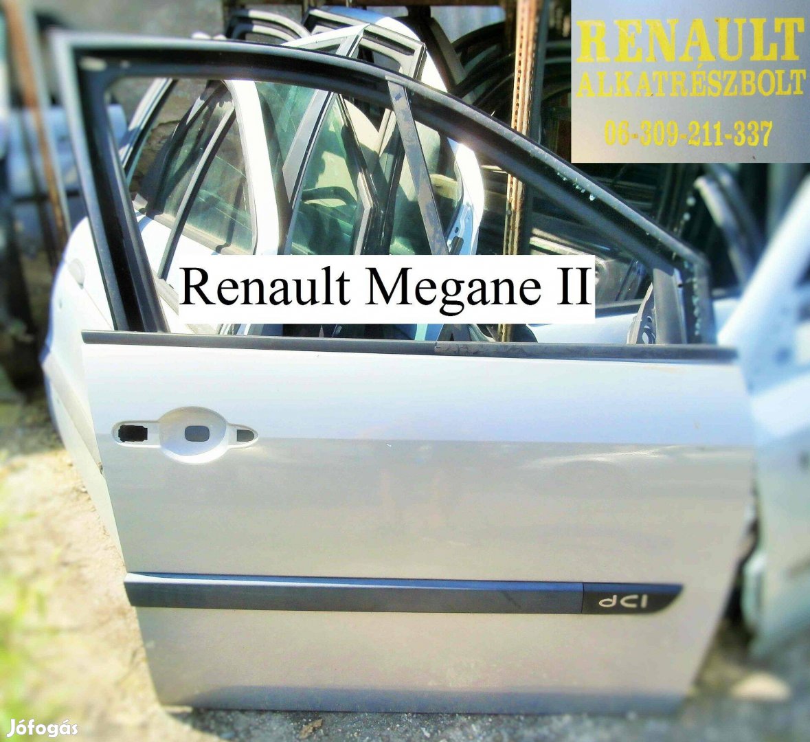 Renault Megane II jobb első ajtó