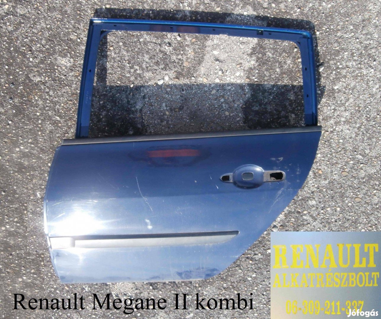 Renault Megane II kombi bal hátsó ajtó