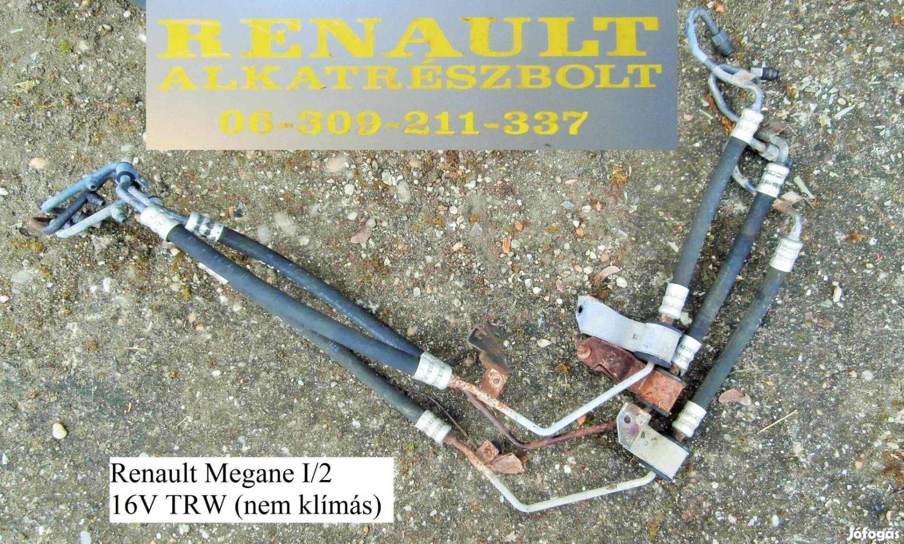 Renault Megane I/2 16V TRW nem klímás szervócső