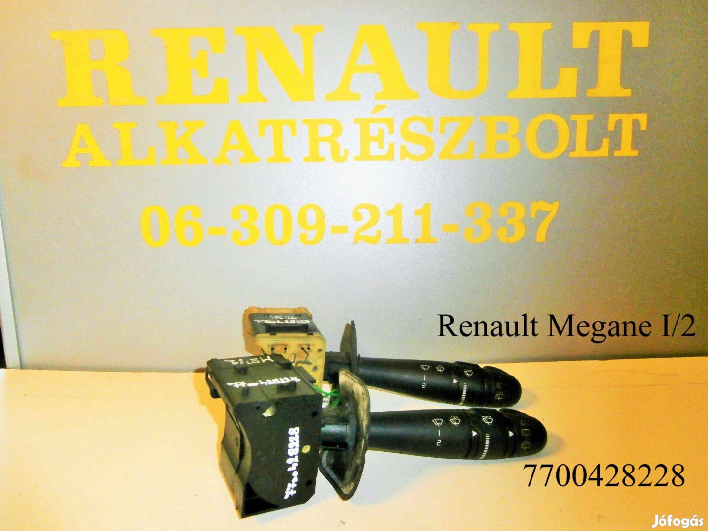 Renault Megane I/2 ablaktörlő kapcsoló 7700428228