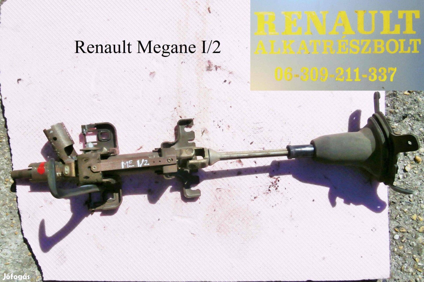 Renault Megane I/2 kormányoszlop