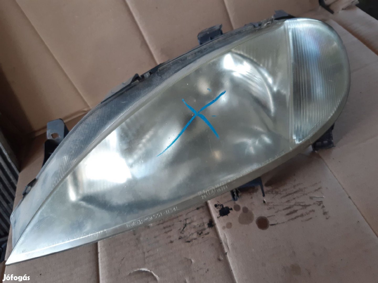 Renault Megane I Bal Első Lámpa / Fényszóró