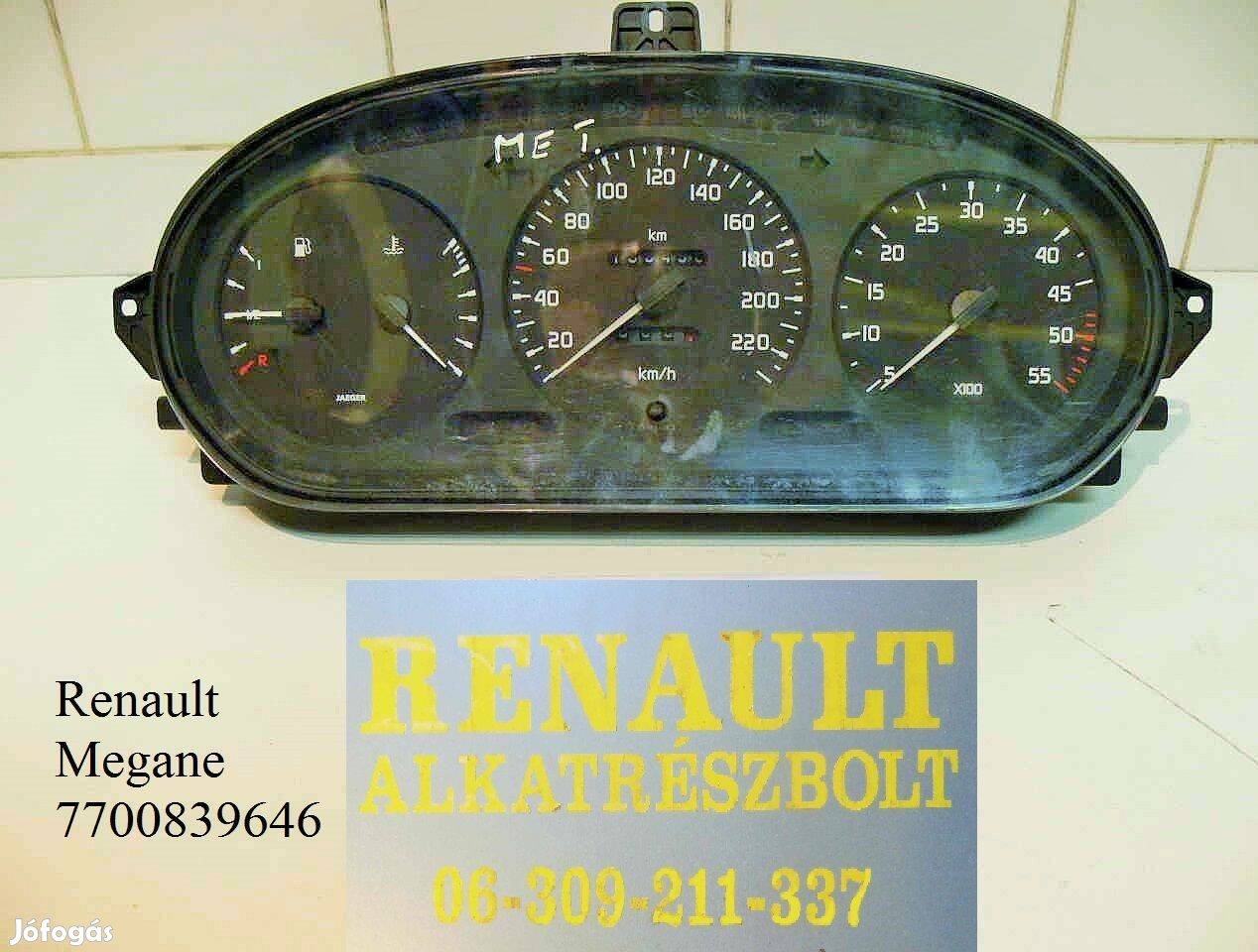 Renault Megane I. műszerfal 7700839646