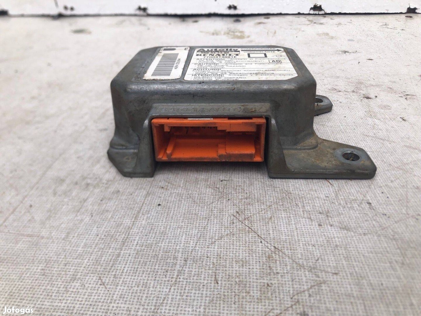 Renault Megane I légzsák vezérlő egység 7700414091E