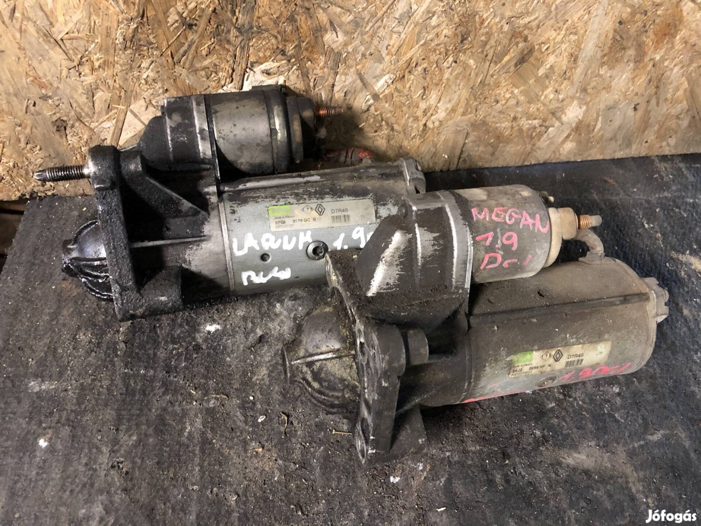 Renault Megane Laguna Trafic 1.9 DCI önindító