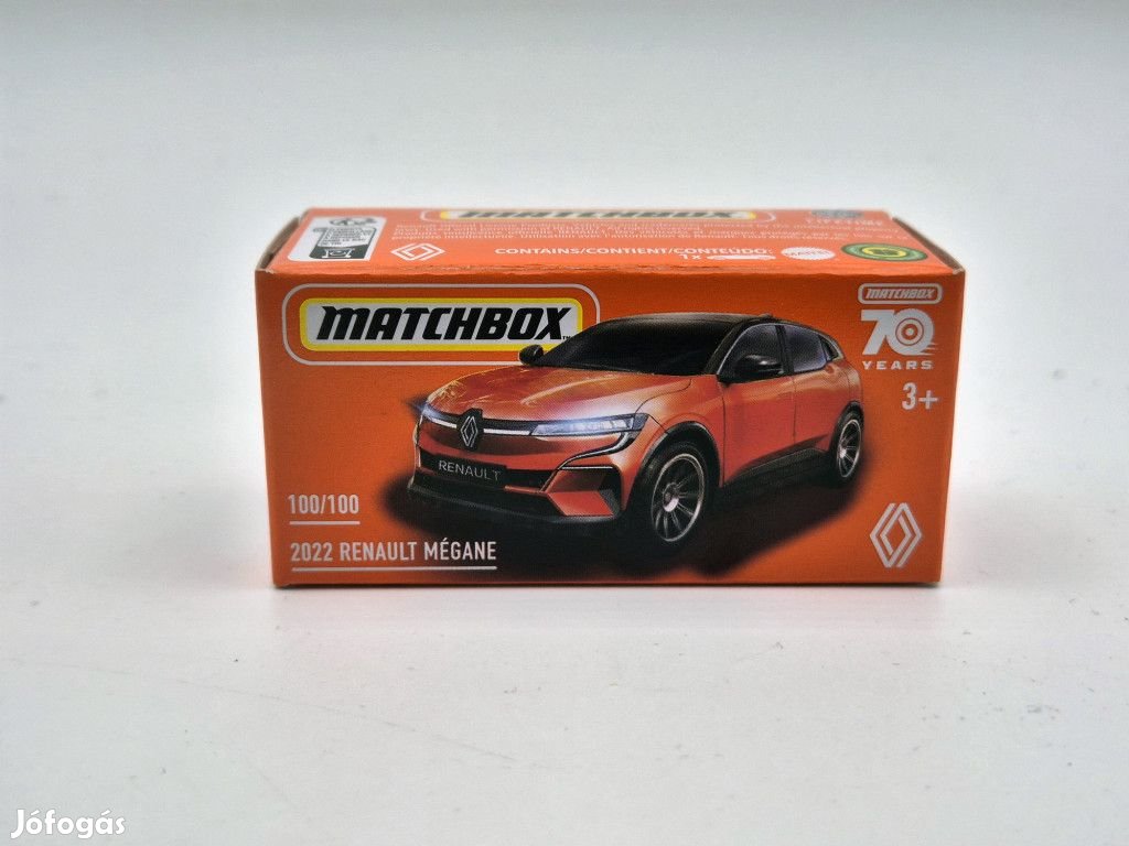 Renault Mégane Megane (2022) - 100/100 -  Matchbox - 1:64
