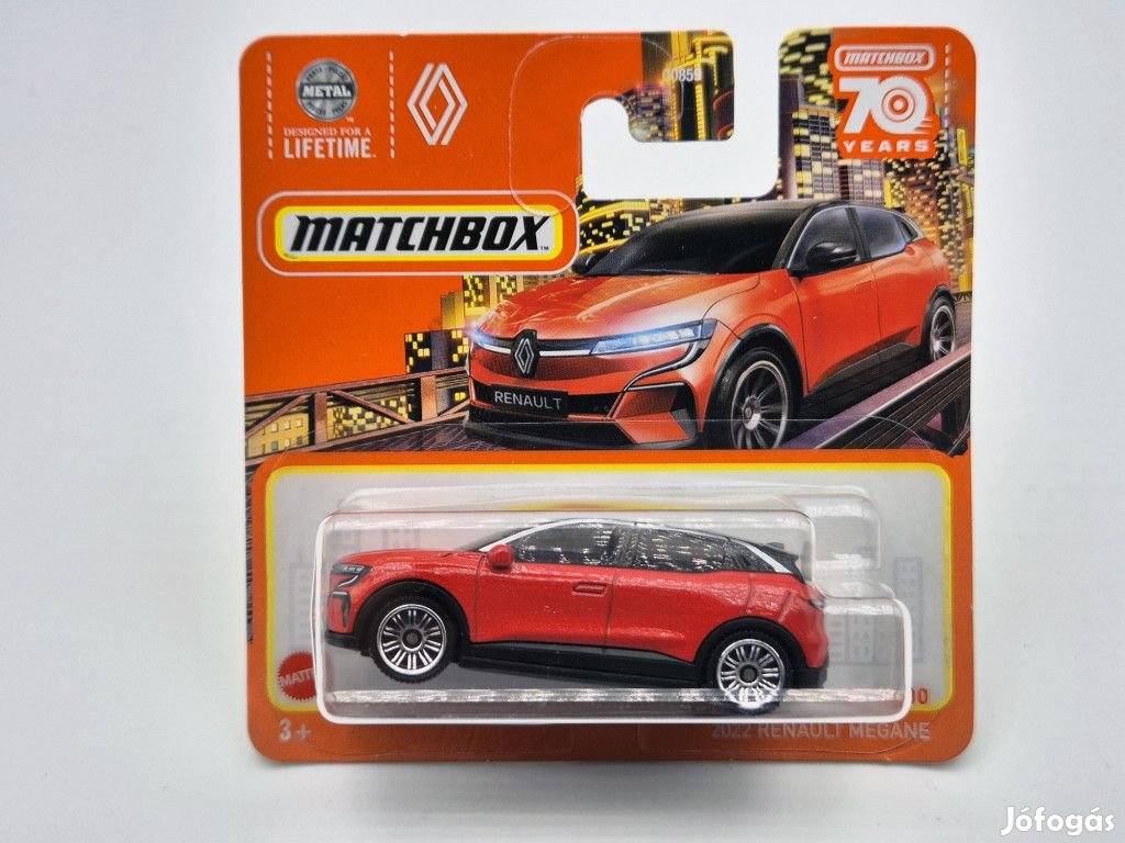 Renault Mégane Megane (2022) - 100/100 - bliszteres -  Matchbox - 1:6
