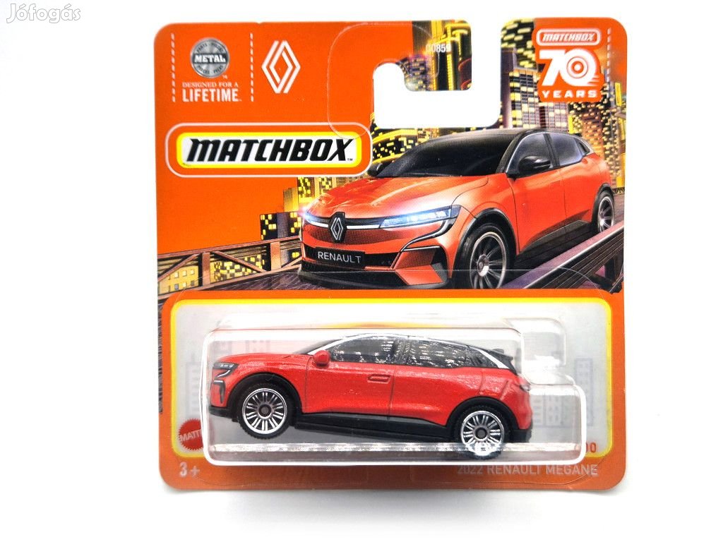 Renault Mégane Megane (2022) - 100/100 - bliszteres -  Matchbox - 1:6