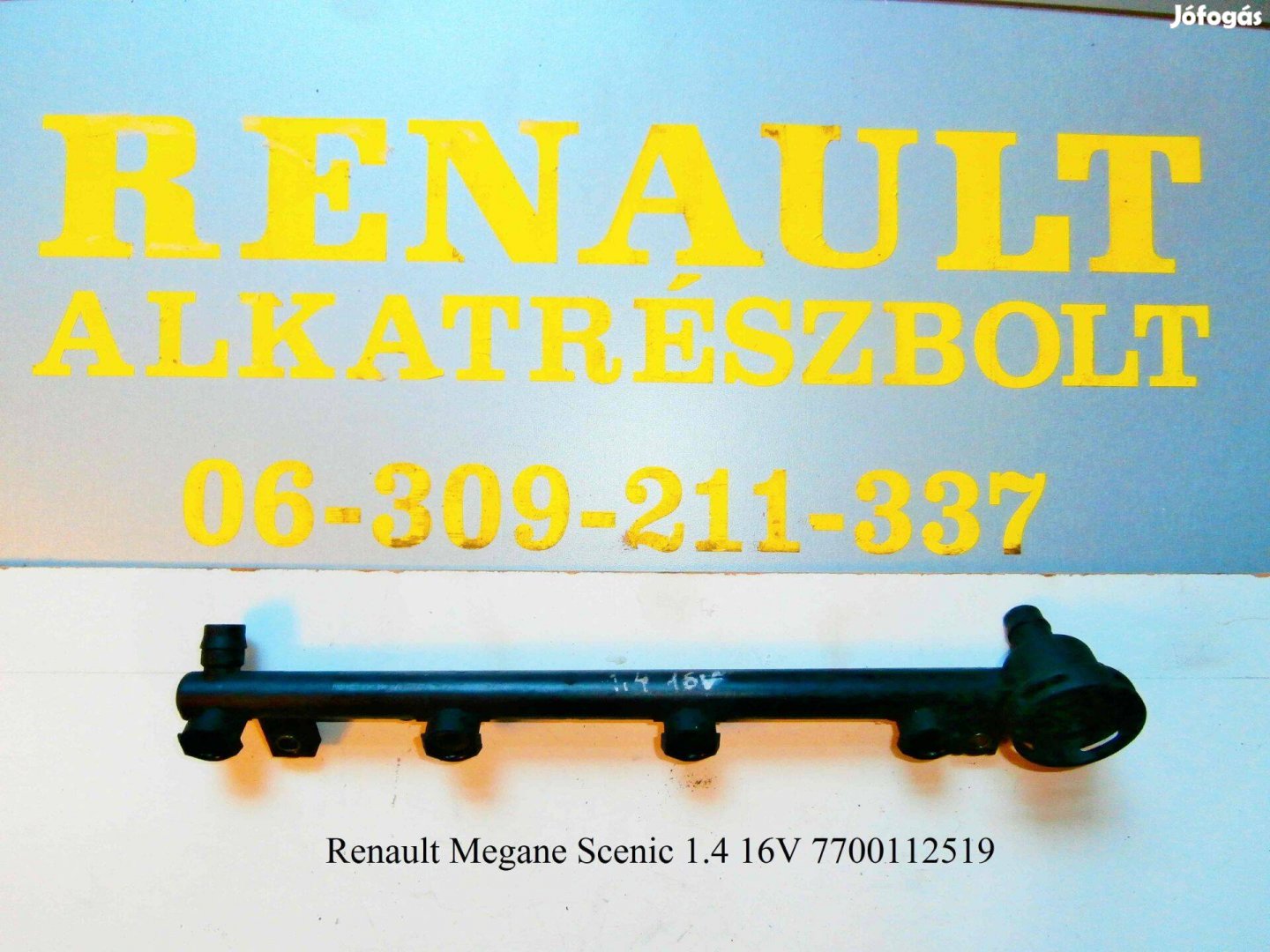 Renault Megane Scenic 1.4 16V 7700112519 injektor híd