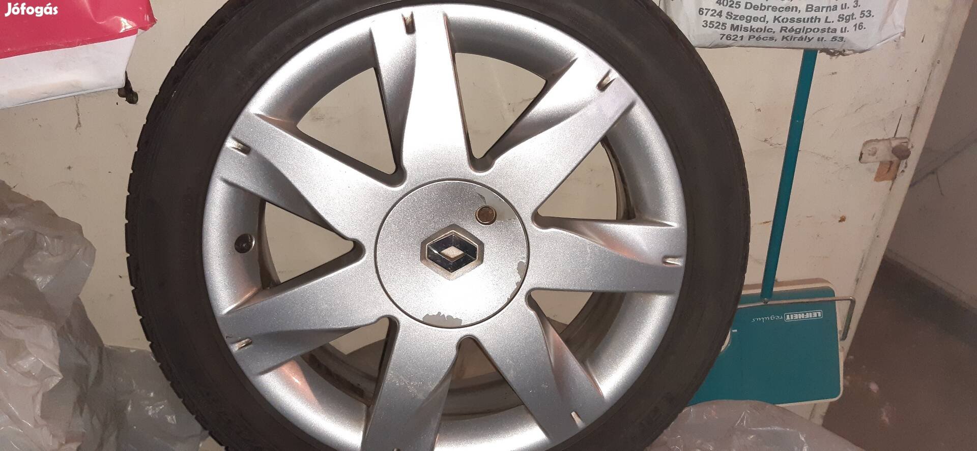 Renault Megane Scenic  gyári steppe alufelni 