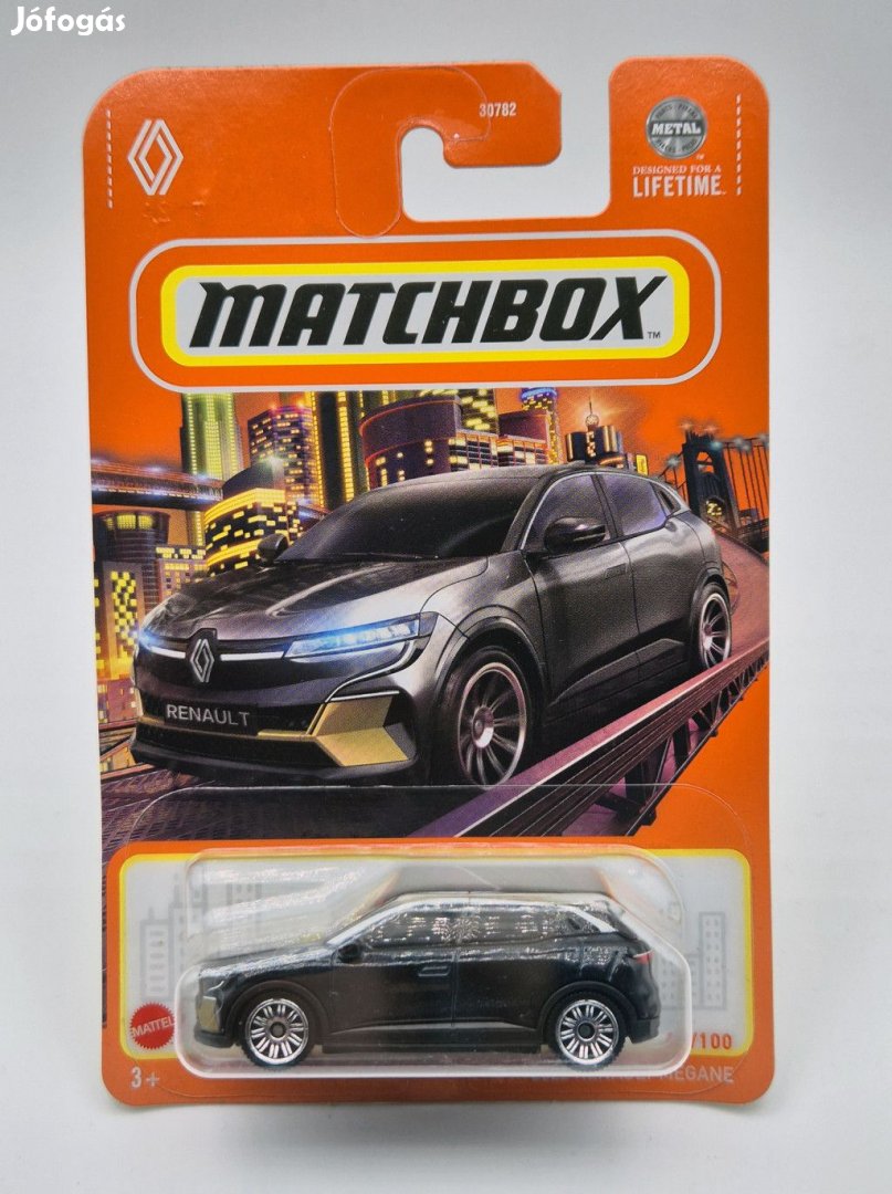 Renault Megane (2022) - 2024 82/100 - hosszú kártyás -  Matchbox - 1: