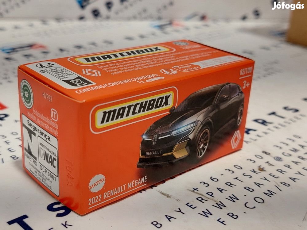 Renault Mégane (2022) - 82/100 - -  Matchbox - 1:64