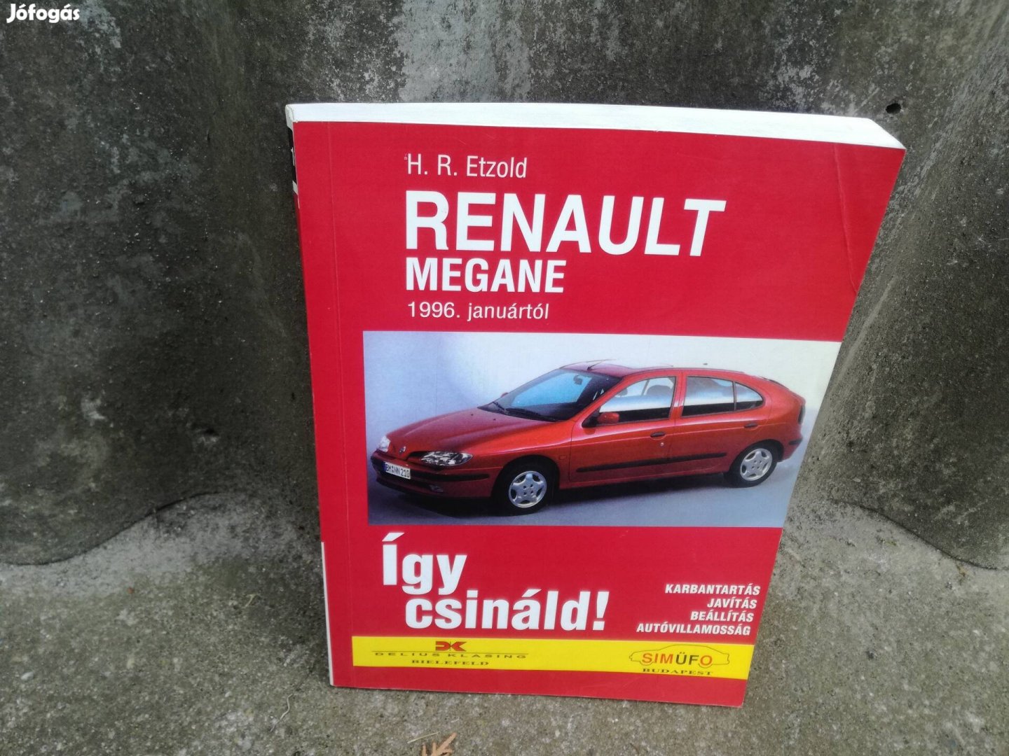 Renault Megane javítási könyv magyar nyelvű 