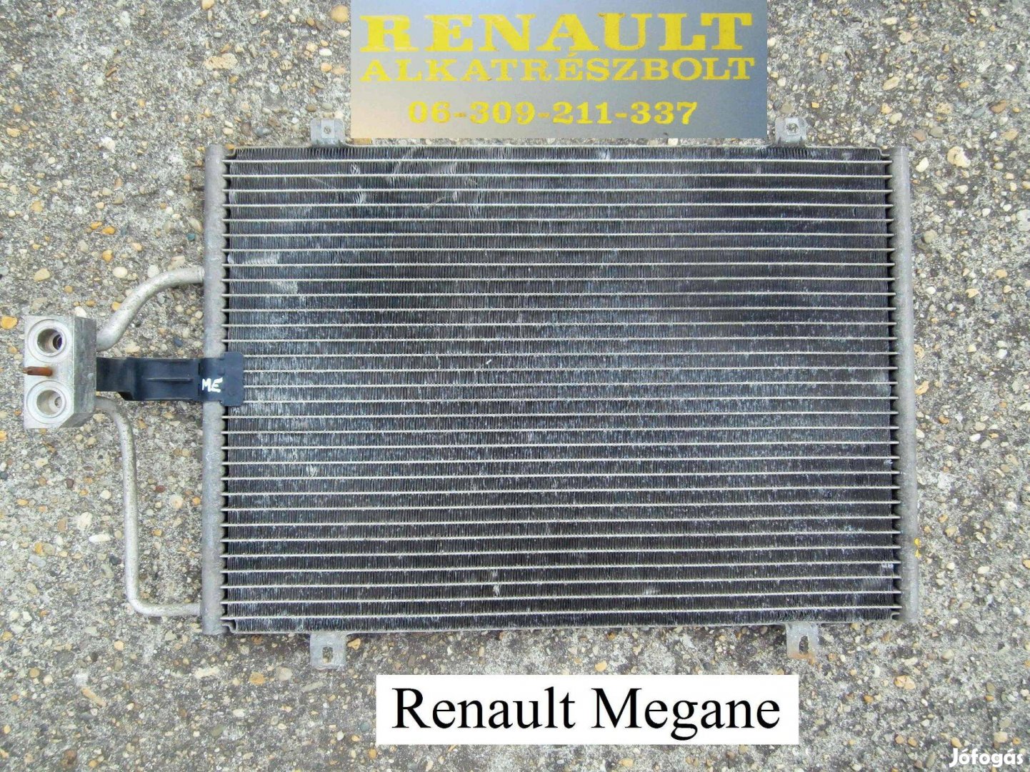 Renault Megane klímahűtő