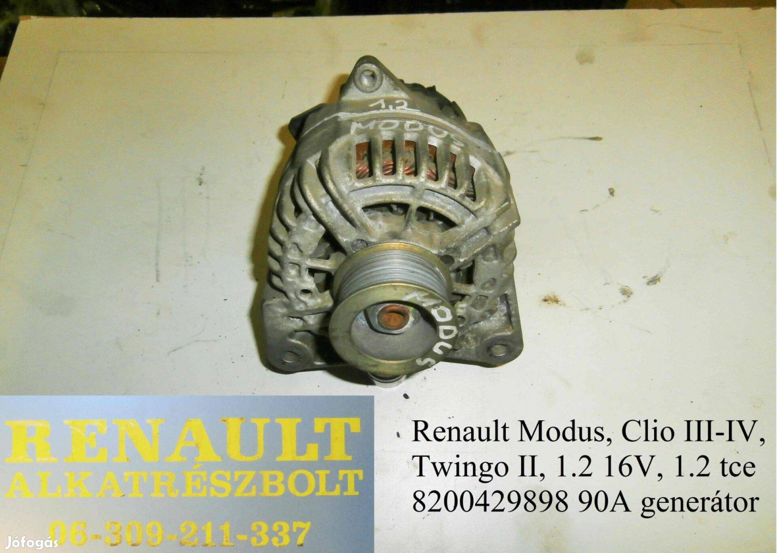 Renault Modus, Clio III-IV, Twingo II, 1.2 16V, 1.2 tce 8200429898 90