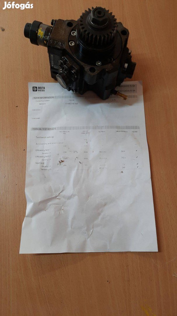 Renault Opel Nissan Nagynyomású Szivattyú 04450102