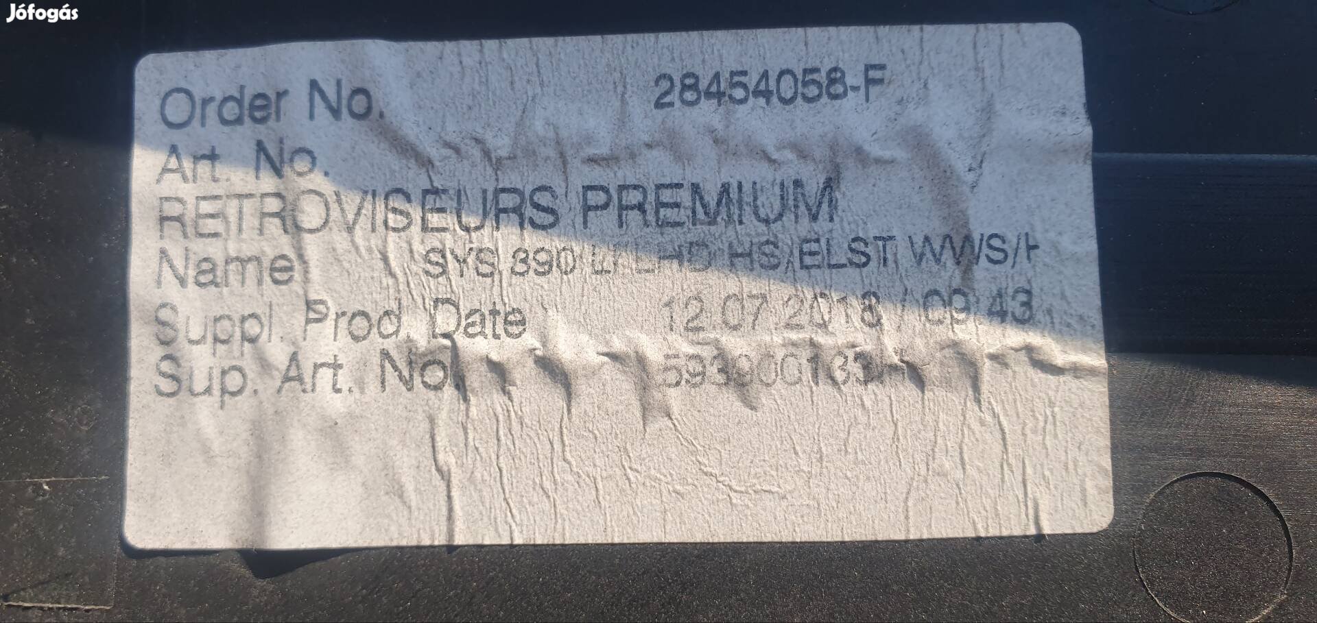 Renault Premium tükör