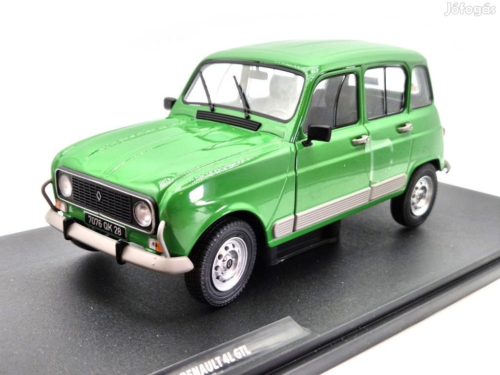 Renault R4 GTL (1978) -  Solido - 1:18
