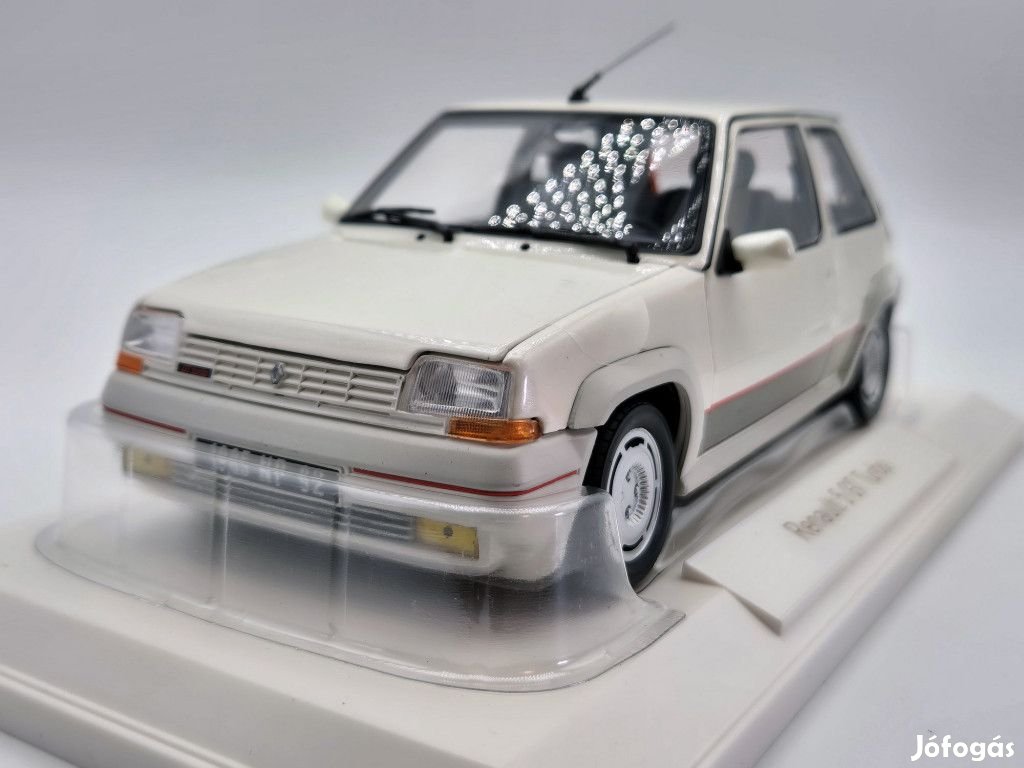 Renault R5 GT TURBO MKII (1989) - fehér -  Norev - 1:18