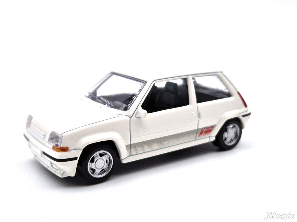 Renault R5 Supercinque GT - fehér (1988) -  Norev - 1:43