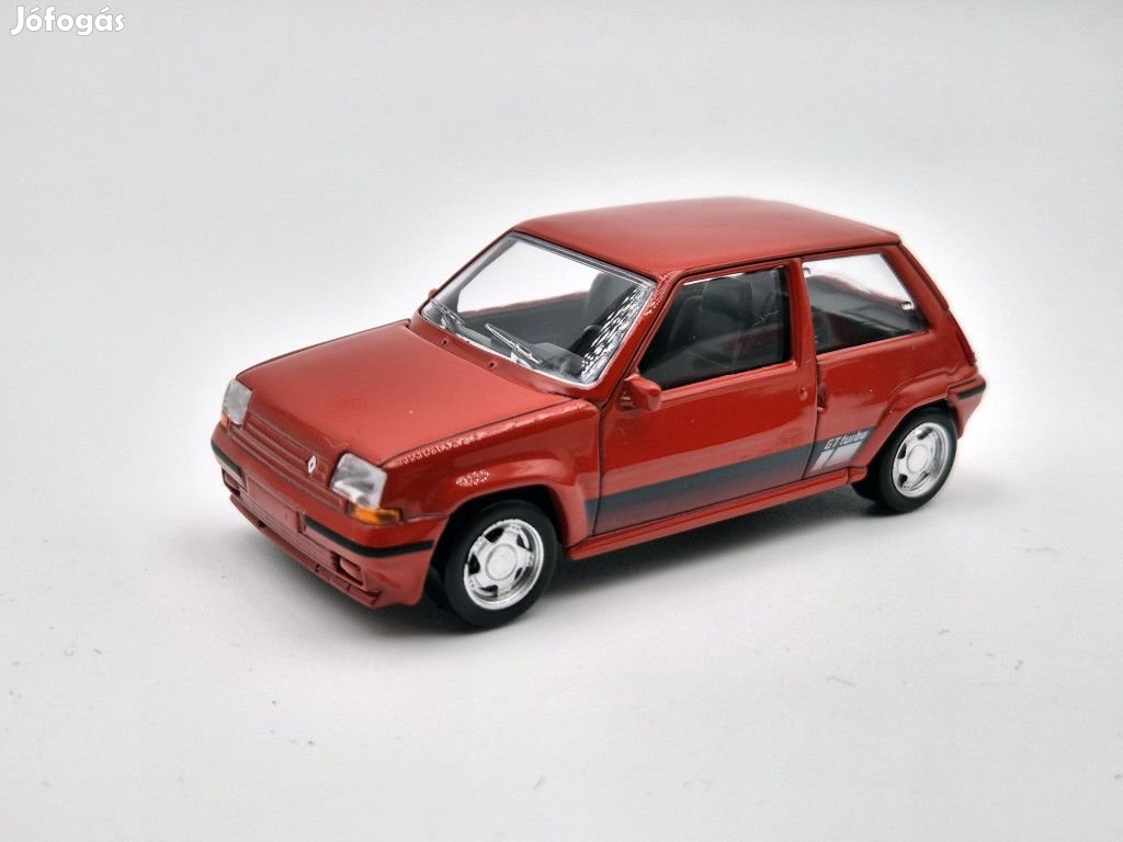 Renault R5 Supercinque GT - piros (1988) -  Norev - 1:43
