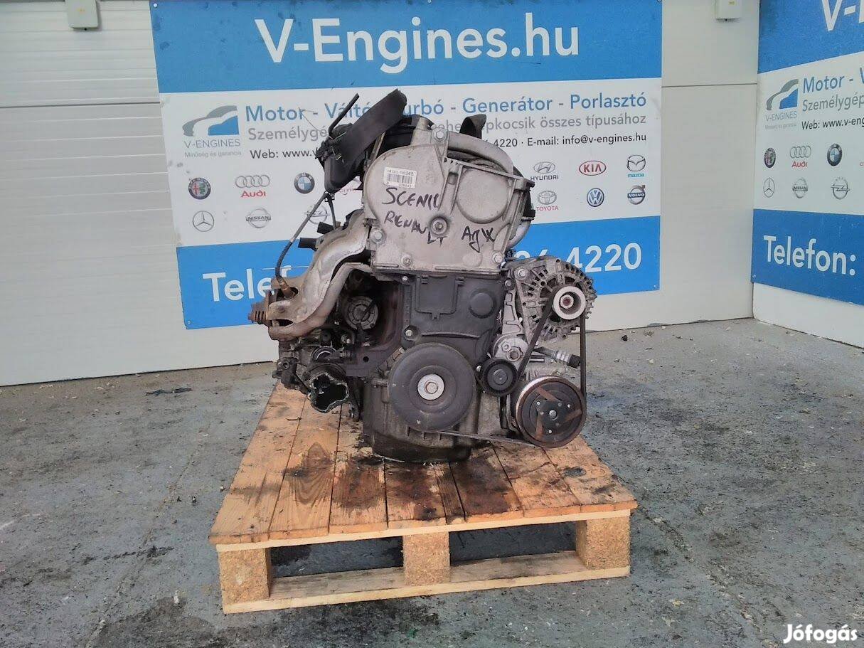 Renault Scenic 1,6B, K4MC813 bontott motor