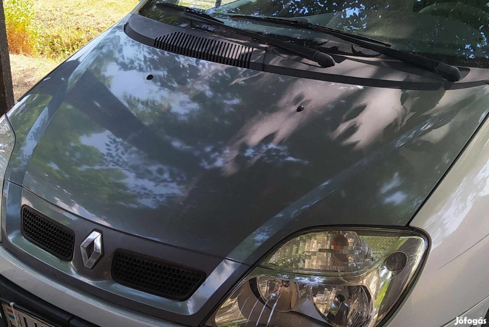 Renault Scenic 1. grafit szürke motorháztető